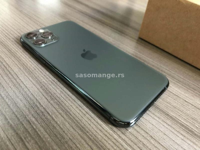 iPhone 11 PRO 64GB Midnight Green NOVO 100% BATT SA184