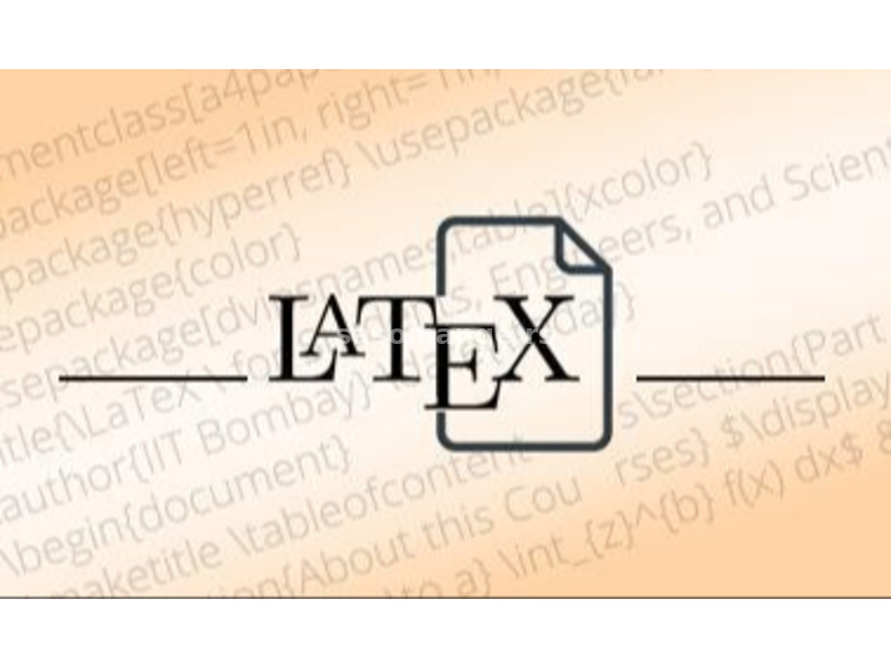 Izrada radova, projekata, knjiga u LaTeX-u