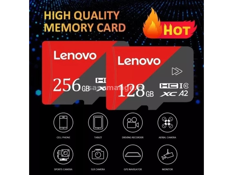 1 TB Lenovo Ultra A2 Memorijska Kartica SD/TF