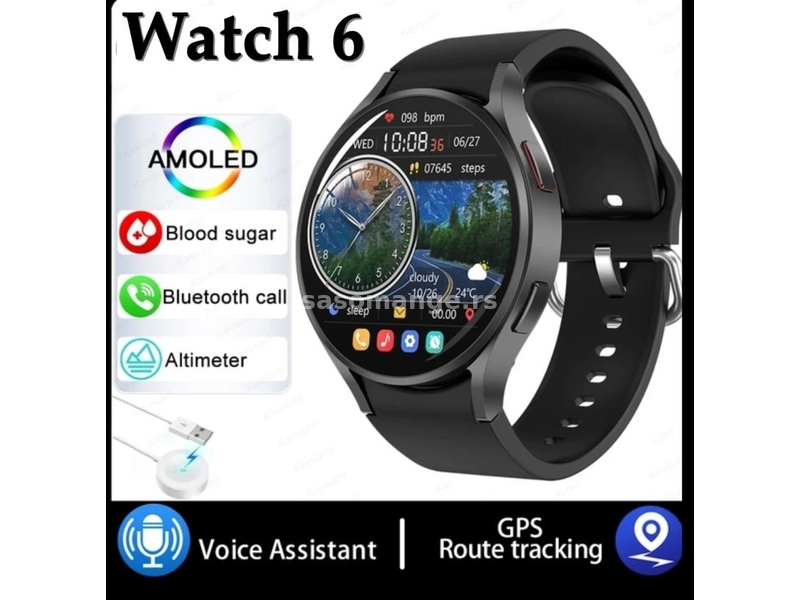 Watch 6 Bluetooth GPS NFC Smart Watch BT Poziv