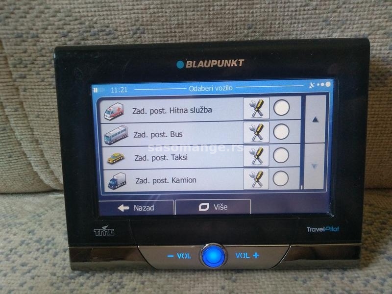 gps blaupunkt 4,3 inča - nove mape