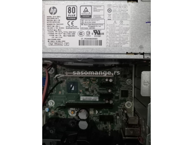 HP EliteDesk 800 G2-SFF i3-6100 8gb ddr4 256 ssd