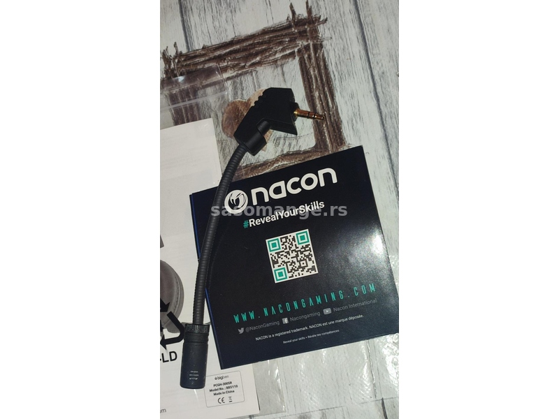 NACON GH-300SR Gaming HeadSet PC/PS4 7.1zvuk - Kao NOVE
