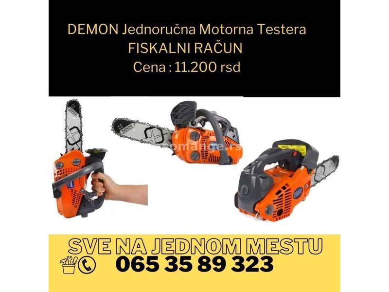 DEMON Jednoručna Motorna Testera CS-2500