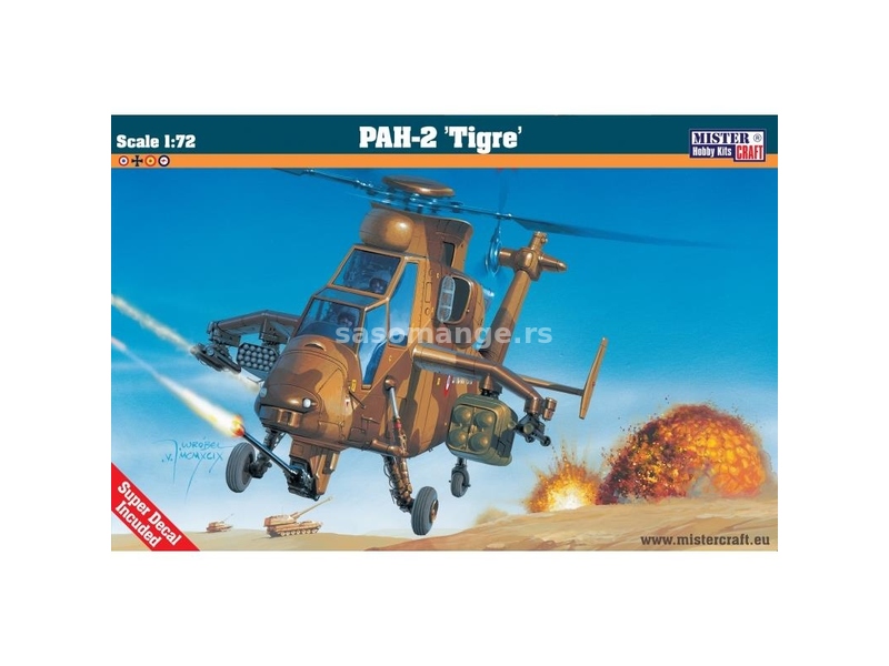 1/72 Maketa helikoptera EC-665 'Spanish Tigre'