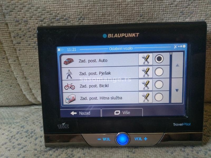 gps blaupunkt 4,3 inča - nove mape