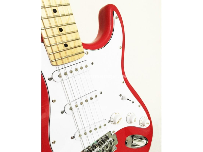 FIREFEEL Red Strat elektricna gitara
