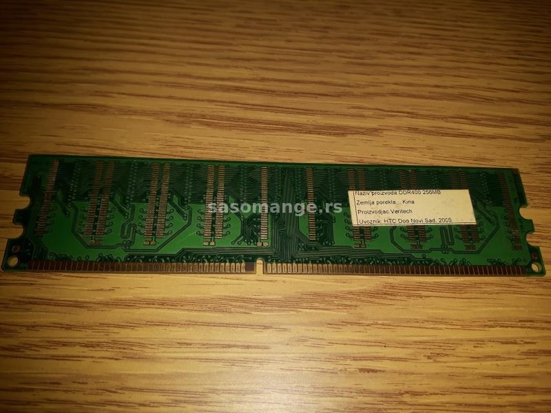 256MB DDR1 Veritech RAM memorija za PC