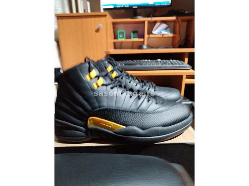 jordan 12 black taxi