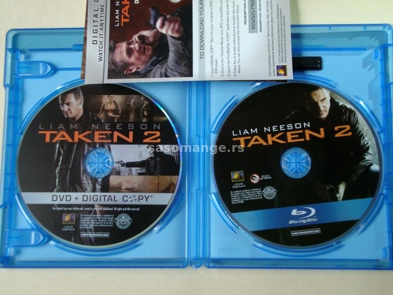 Taken 2 [Unrated Cut &amp; Theatrical, Blu-Ray+DVD]