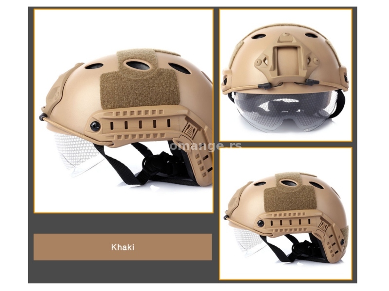 Airsoft Kaciga Slem Military Tactical Helmet Model 1