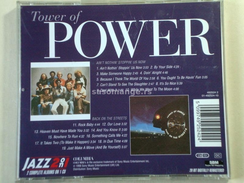 Tower Of Power - Ain`t Nothin` Stoppin` Us Now / Back On The Streets