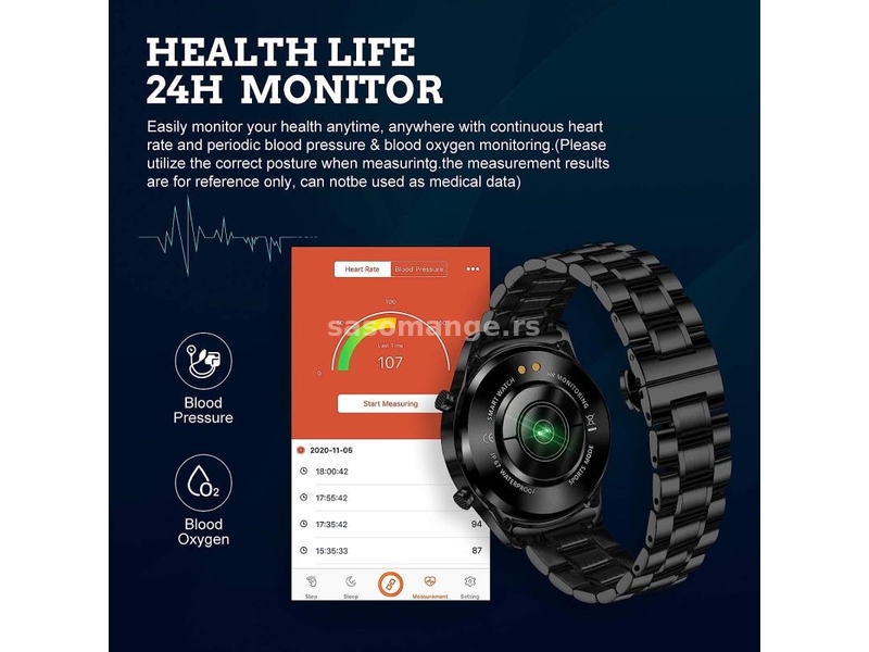 LIGE Bluetooth Smart Fitness Watch