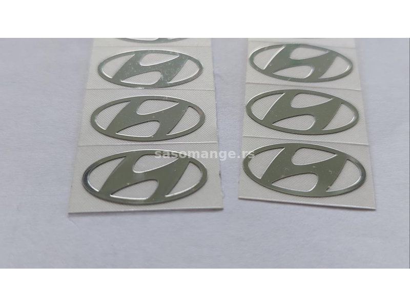 Mini metalni stikeri Hyundai
