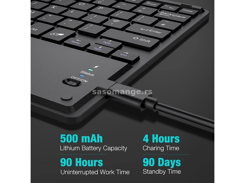 Tastatura / Ultra-tanka Bluetooth sa tačpedom