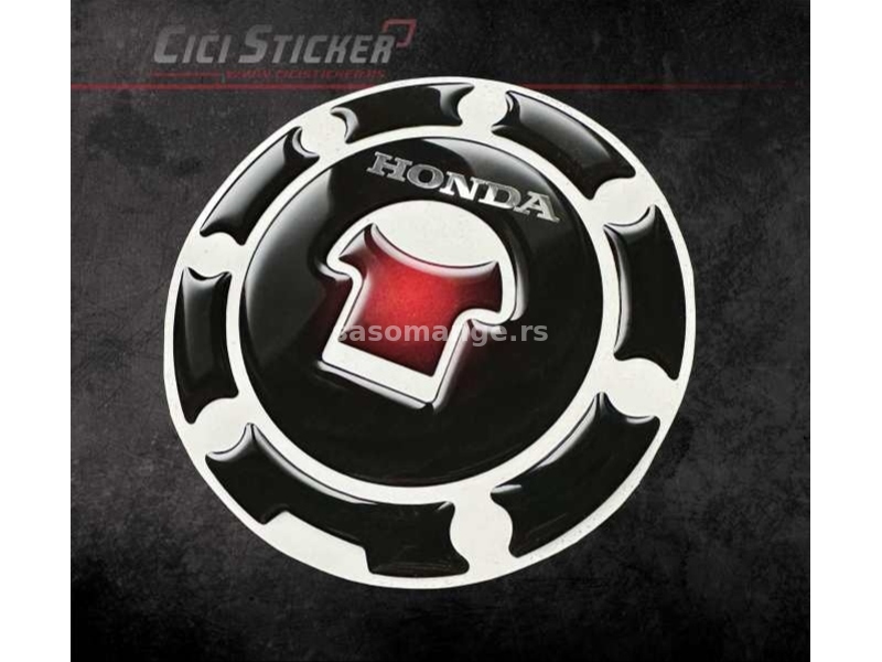 3D Stikeri Honda Štitnik čepa - Stikeri za rezervoar - 2213