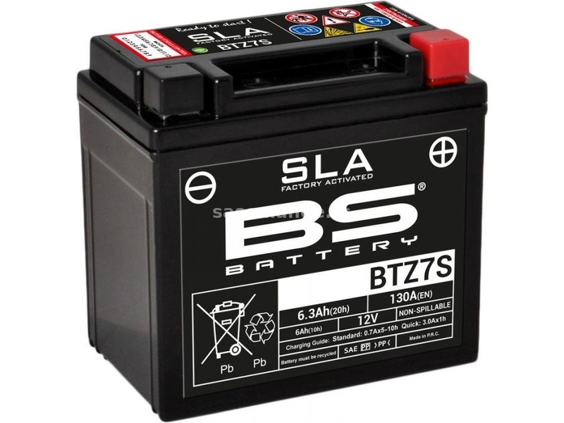 Akumulator BS 12V 6Ah CTZ7S-BS desni plus SLA (113x70x105) AK72
