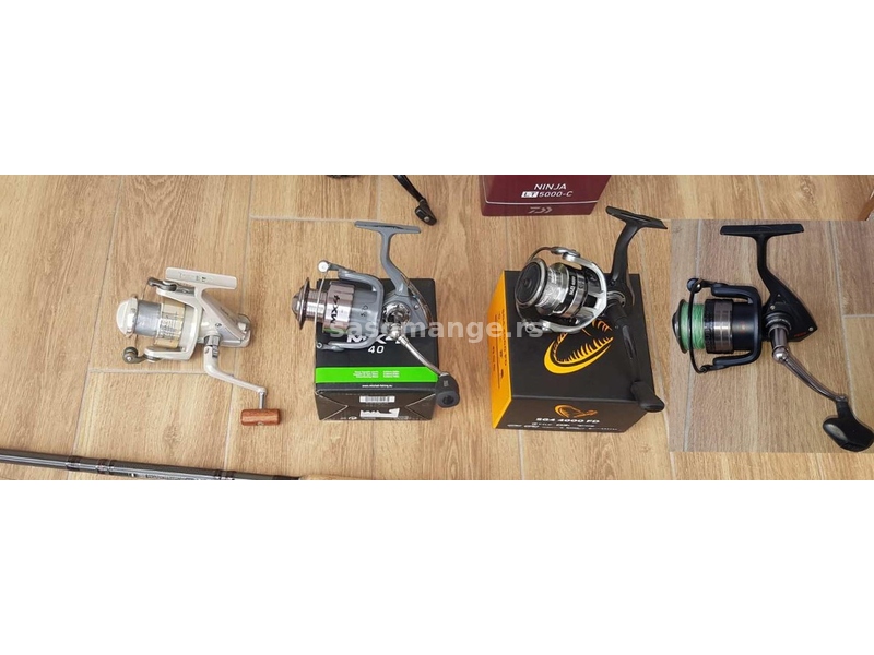 Mašinice Penn Daiwa Shakespeare Sigma GD Mitchell Savage