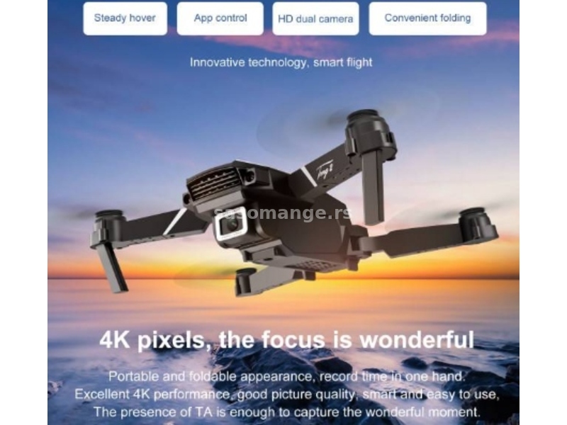 Dron s62 4K HD kamera Vrhunski dron sa 2 kamere