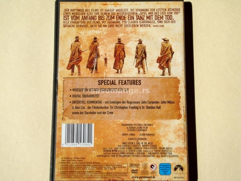 Once Upon a Time in the West [Bilo Jednom Na Divljem Zapadu] DVD