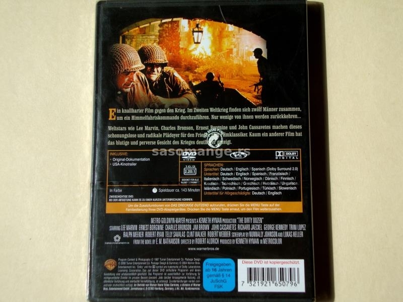 The Dirty Dozen [Dvanaest Žigosanih] DVD