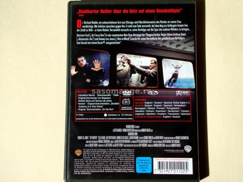The Fugitive [Begunac] DVD