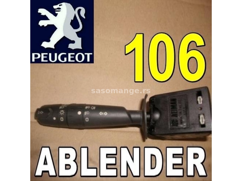 ABLENDER Pežo 106 206 306 307 406 607 807 Peugeot