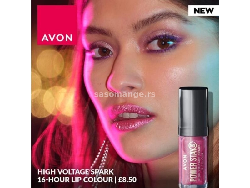 AVON High Voltage Spark ruž za usne (Rose Flash)