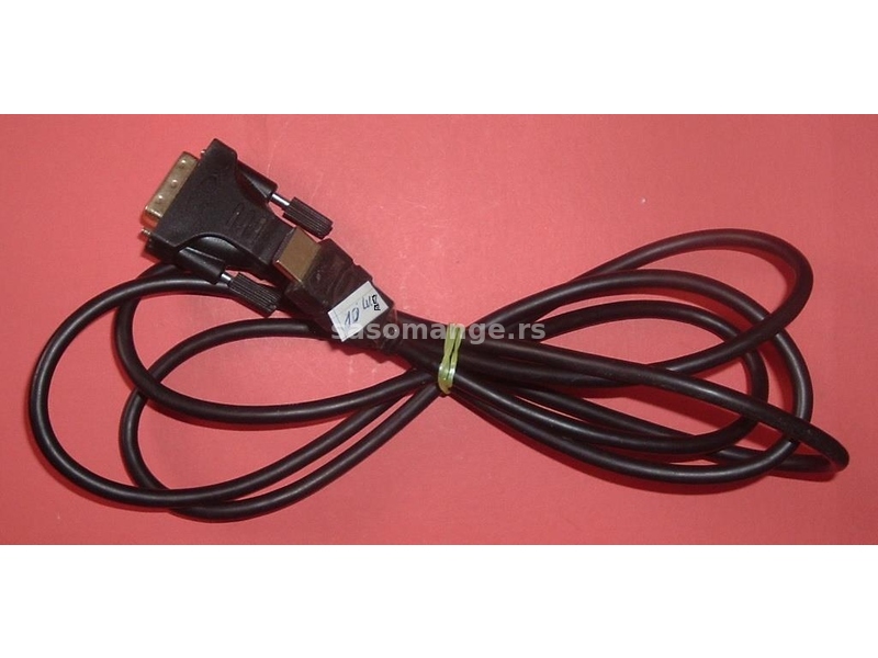 Razni ispravni kablovi DVI, VGA, HDMI i adapteri, od