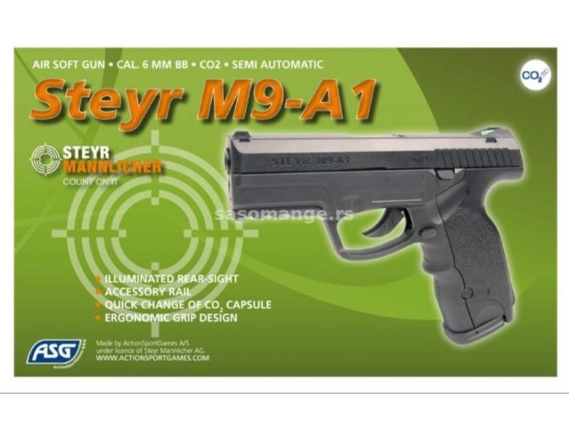 Pistolj ASG Steyr M9-A1 Airsoft