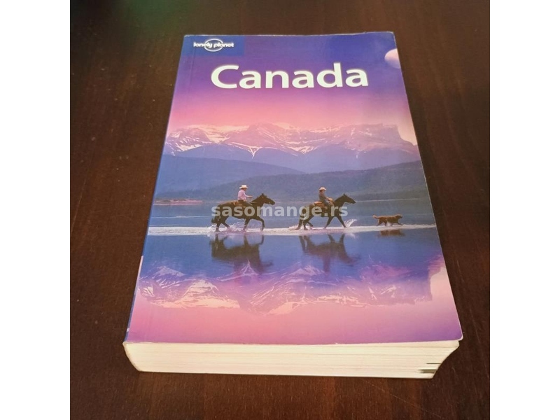 Canada Kanada Lonely Planet guide ENG ilustrovano 900 stranica ocuvana citana