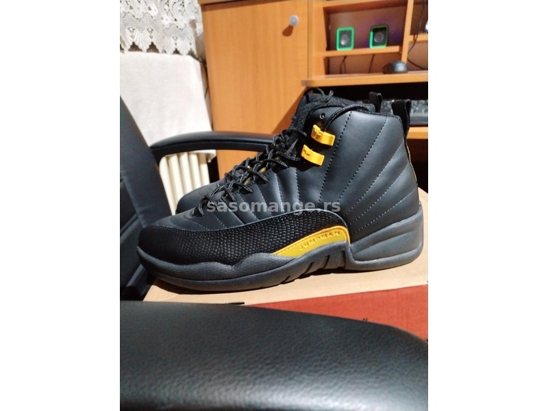 jordan 12 black taxi