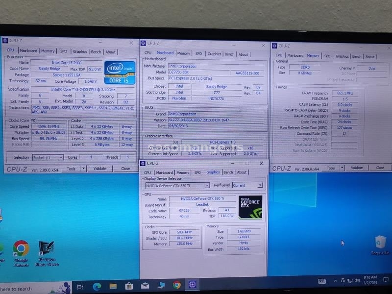 i5 2400,8gb ddr3,gtx 550 ti 1gb-192 bit,SSD 120 gb nov