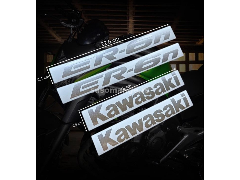 Kawasaki ER6n Nalepnice - Stikeri za motore - 2157