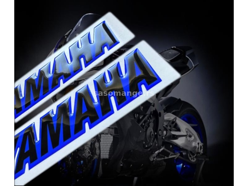 Yamaha Slova stikeri plavi - Nalepnice za motore - 2159