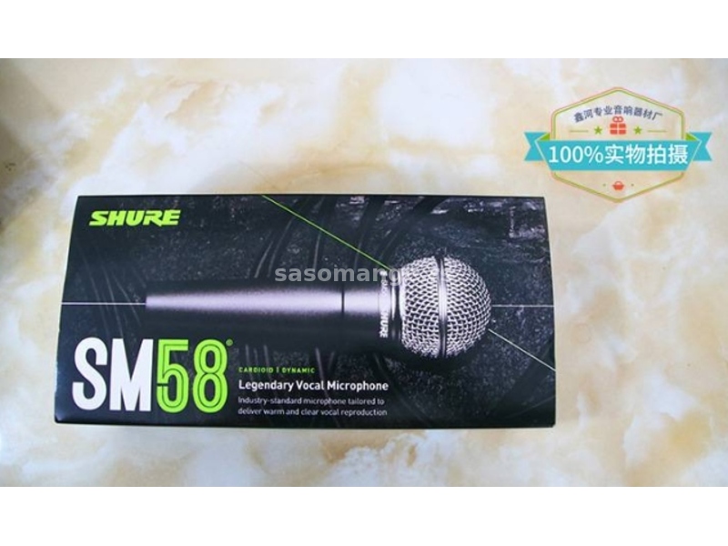 Mikrofon Shure SM-58 AKCIJA Shure SM-58 mikrofon Original