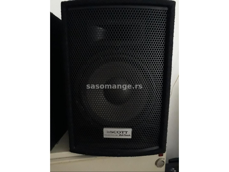 SCOTT DJ-Tech DJX480 PK/S-12" professional speakers