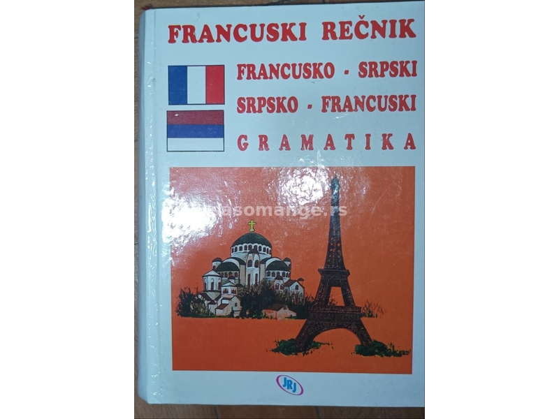 rečnik i gramatika za učenje francuskog jezika