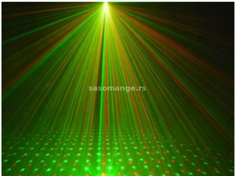 Laser Svetlo "Zvezdano Nebo" Mini LED LASER AKTIVAN Na Zvuk