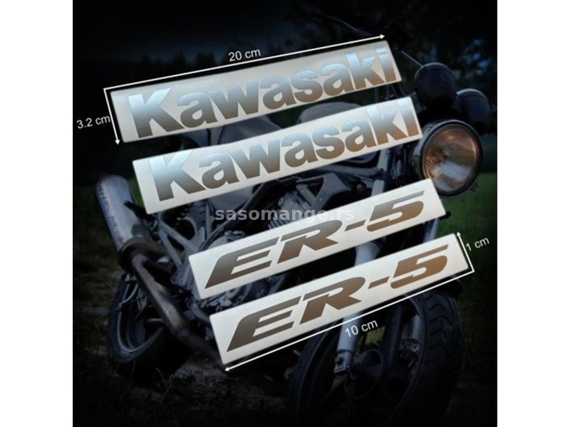 Kawasaki ER5 Nalepnice - Stikeri za motore - 2154