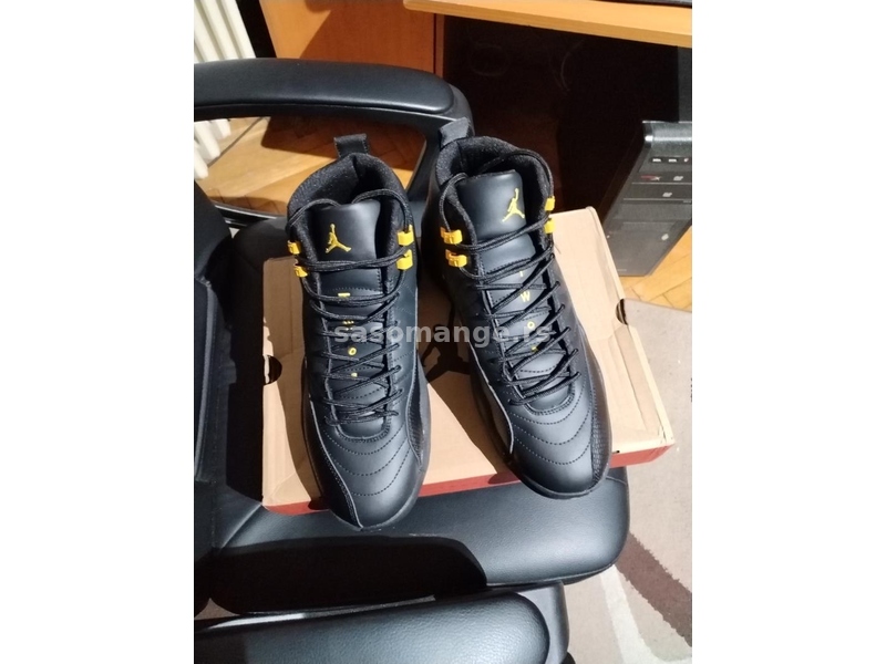 jordan 12 black taxi