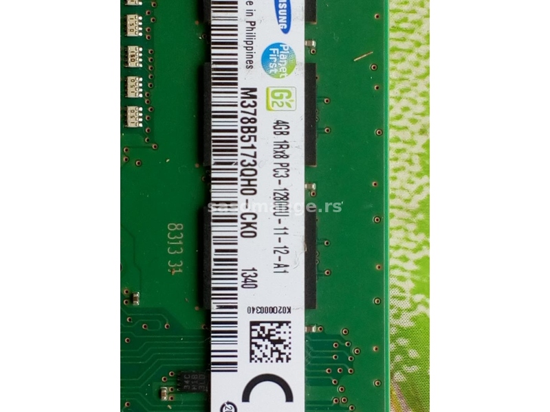 Samsung DDR3 4GB 1600Mhz