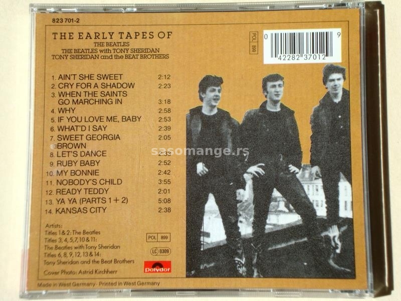 The Beatles with Tony Sheridan - The Early Tapes Of