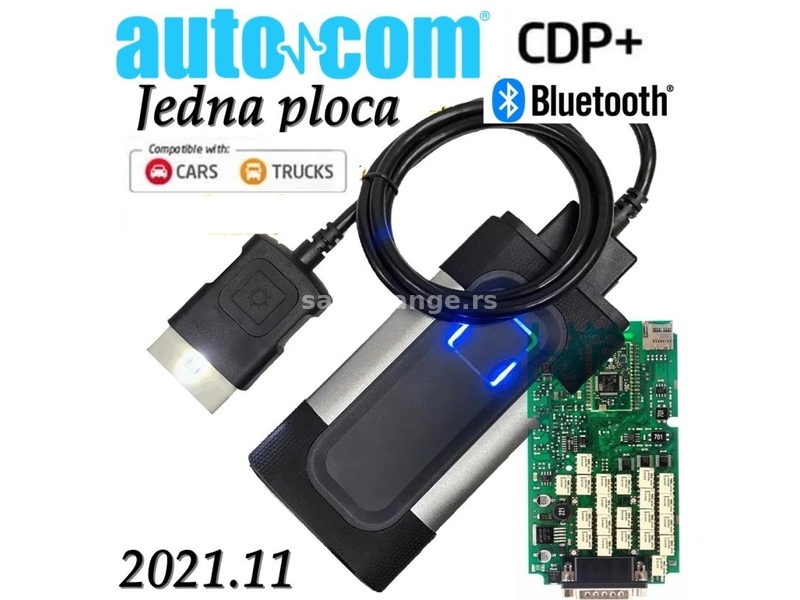 1 Ploca Auto-Com CDP+ Bluetooth 2021.11 Auto Dijagnostika