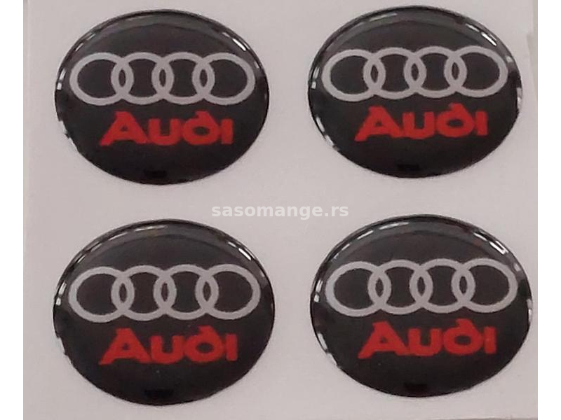 Kapice za ventile - Audi Sports silver