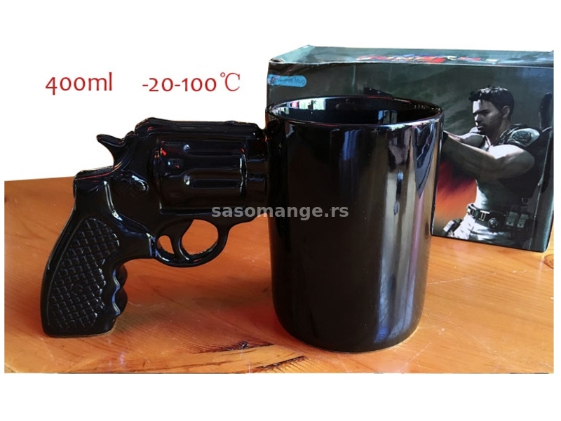 Solja Keramicka Revolver Gunman Cup