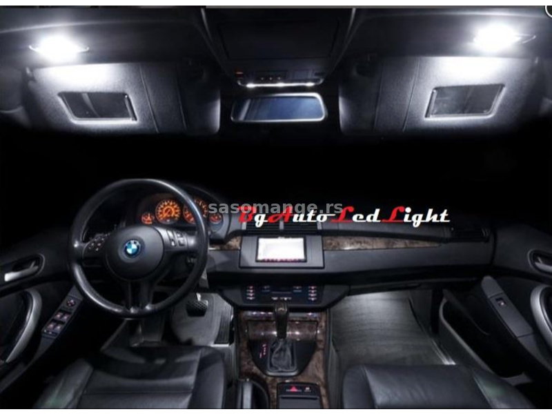 Led sijalice enterijera BMW X5 E53 komplet