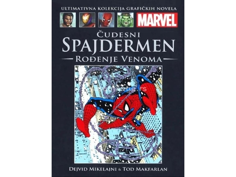 Marvel grafičke novele 1 Čudesni Spajdermen Rođenje Venoma