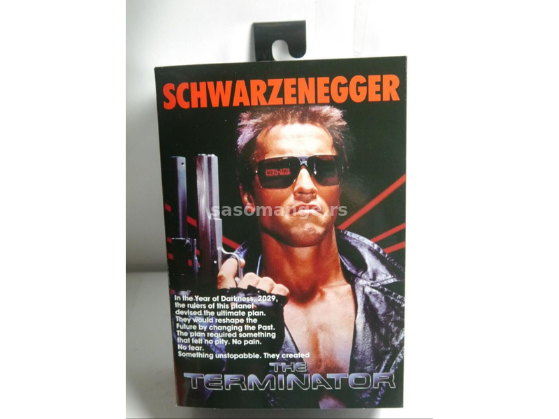 Terminator Ultimate T-800 Tech Noir 18cm Schwarzenegger NECA