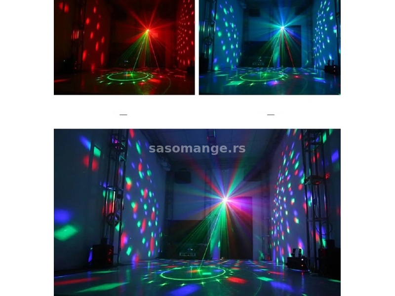 Disco svetlosno laserski projektor Yunfa